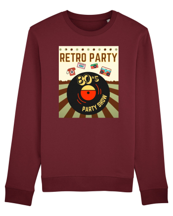 Retro party Burgundy