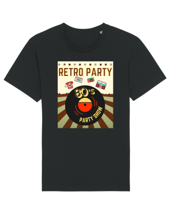 Retro party Black