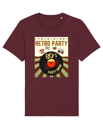 Retro party Burgundy