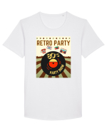 Retro party Tricou mânecă scurtă guler larg Bărbat Skater
