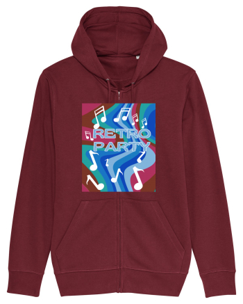 Retro party Burgundy