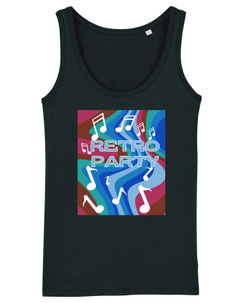 Retro party Black