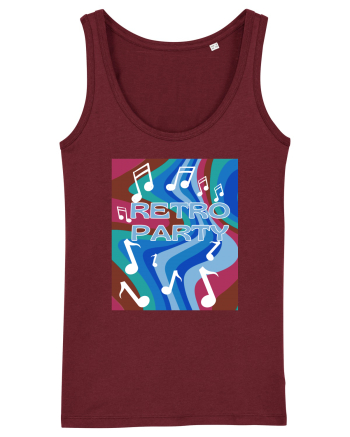 Retro party Burgundy