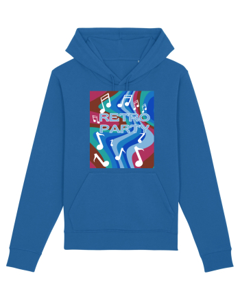 Retro party Royal Blue