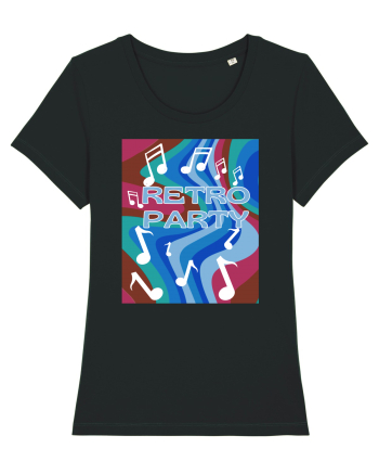 Retro party Black