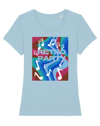 Retro party Sky Blue