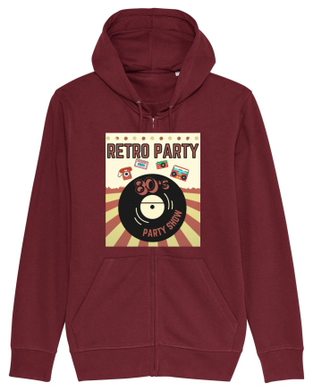 Retro party Burgundy