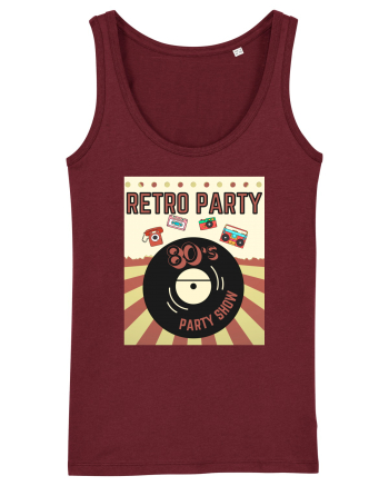 Retro party Burgundy
