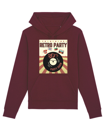 Retro party Burgundy
