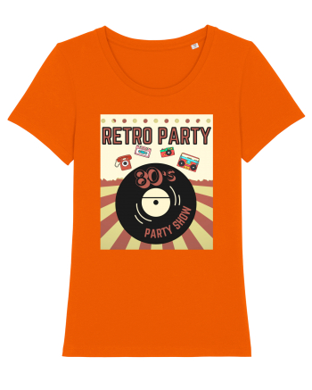 Retro party Bright Orange
