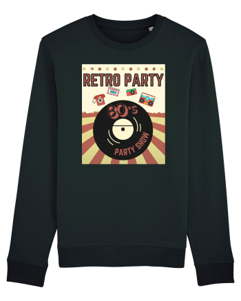 Retro party Black
