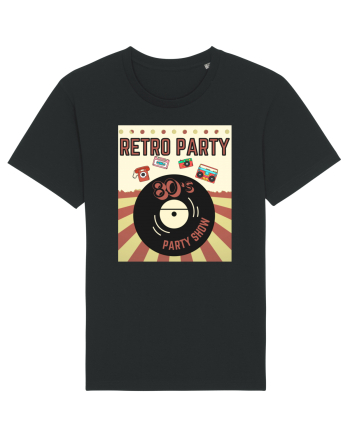 Retro party Black