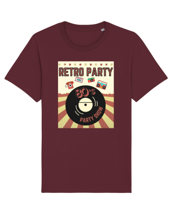 Retro party Burgundy