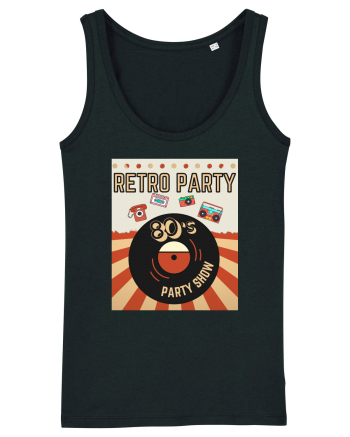 Retro party Black