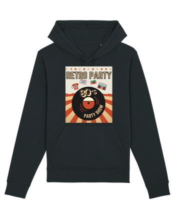 Retro party Black