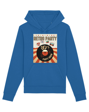 Retro party Royal Blue