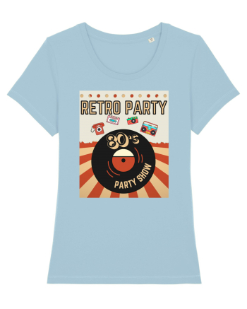 Retro party Sky Blue