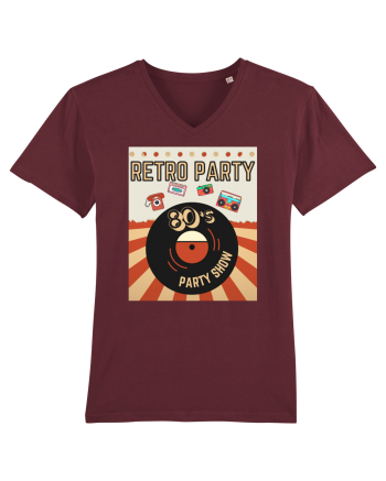Retro party Burgundy