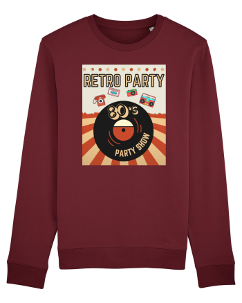 Retro party Burgundy