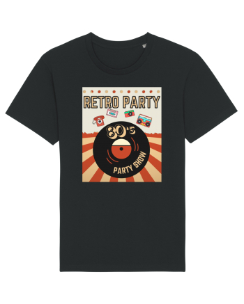 Retro party Black