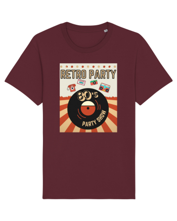 Retro party Burgundy