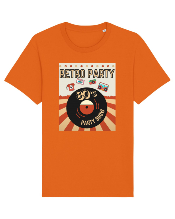 Retro party Bright Orange