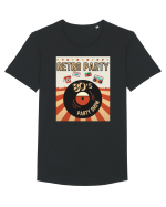 Retro party Tricou mânecă scurtă guler larg Bărbat Skater