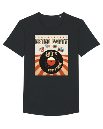 Retro party Black