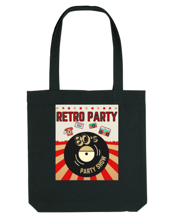 Retro party Black