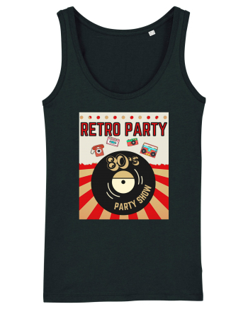 Retro party Black
