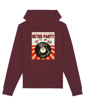 Retro party Burgundy