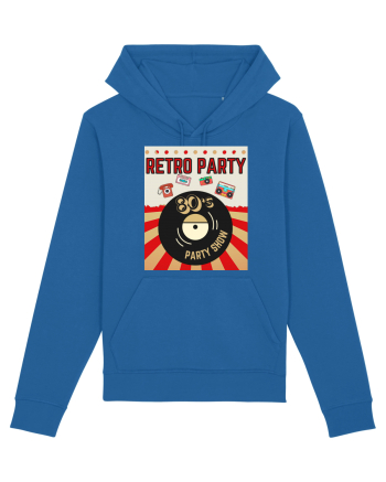 Retro party Royal Blue