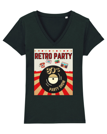 Retro party Black
