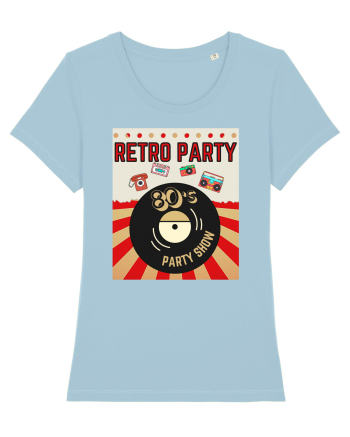 Retro party Sky Blue