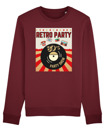Retro party Burgundy