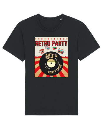 Retro party Black