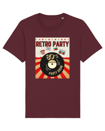 Retro party Burgundy