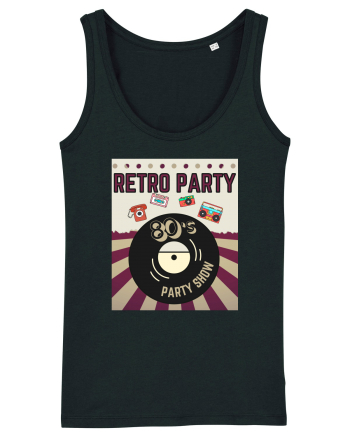 Retro party Black