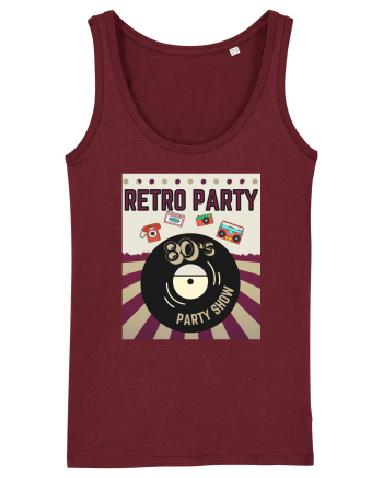 Retro party Burgundy