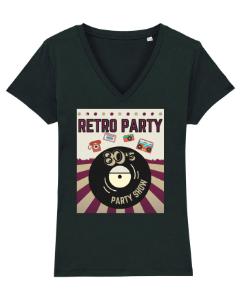 Retro party Black
