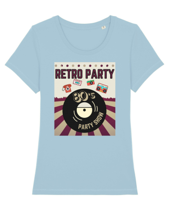 Retro party Sky Blue
