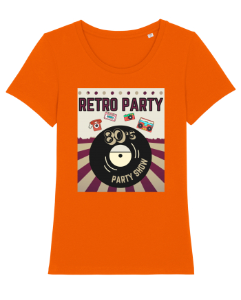 Retro party Bright Orange