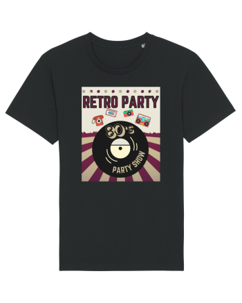 Retro party Black