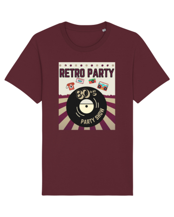 Retro party Burgundy