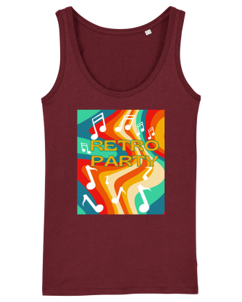 Retro party Burgundy