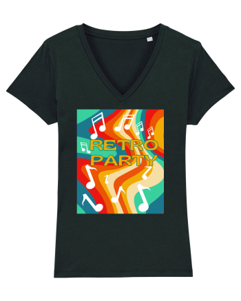 Retro party Black
