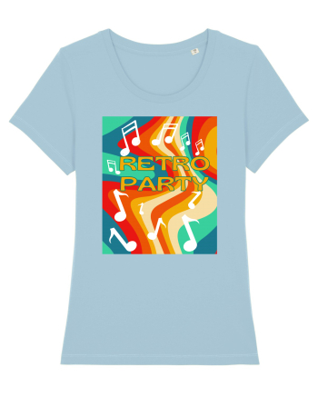 Retro party Sky Blue