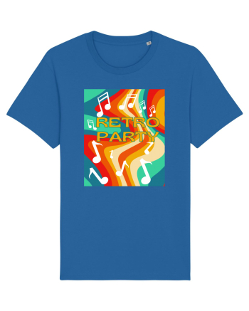 Retro party Royal Blue