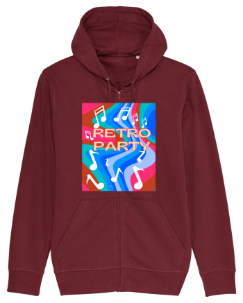 Retro party Burgundy
