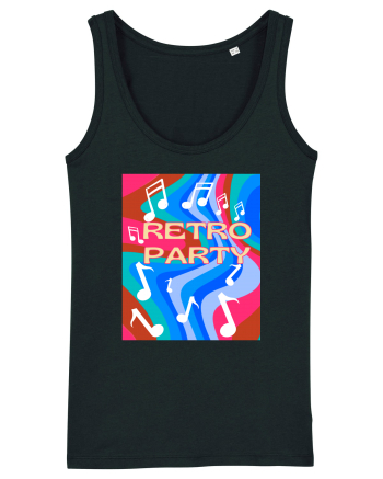 Retro party Black
